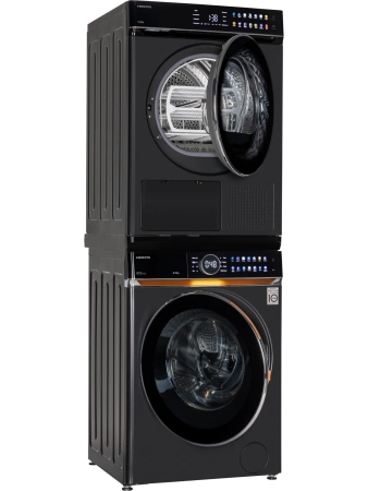 Сушильная машина HIBERG HDQ11 - 10 B + Стиральная машина HIBERG i-DDQ10 - 814 B купить с доставкой по Москве и Московской области в интернет-магазине АваТехно