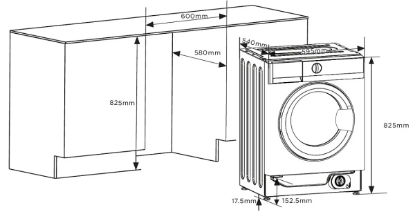 Стиральная машина KORTING KWMI 14IS94 купить с доставкой по Москве и Московской области в интернет-магазине АваТехно