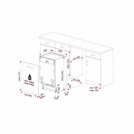 Посудомоечная машина TEKA DFI 44700 купить с доставкой по Москве и Московской области в интернет-магазине АваТехно