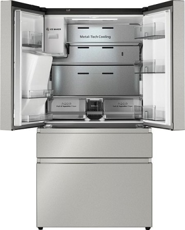 Холодильник Weissgauff WFD 565 NoFrost Premium BioFresh Ice Maker купить с доставкой по Москве и Московской области в интернет-магазине АваТехно
