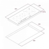 ВАРОЧНАЯ ПОВЕРХНОСТЬ TEKA IZC 93320 MST BLACK купить с доставкой по Москве и Московской области в интернет-магазине АваТехно