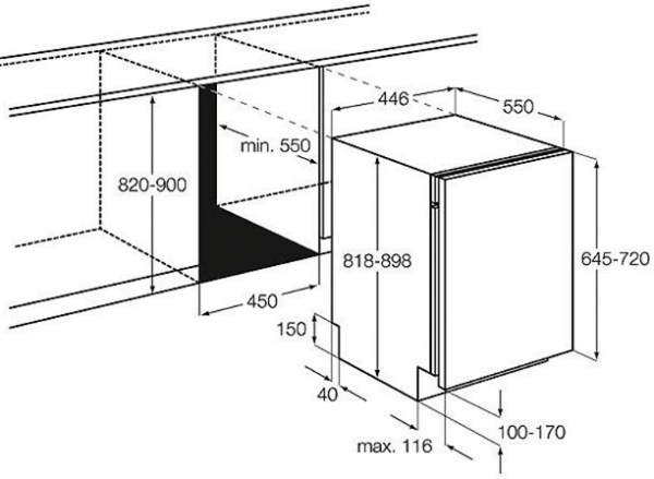 Посудомоечная машина ELECTROLUX esl 94555 ro купить с доставкой по Москве и Московской области в интернет-магазине АваТехно