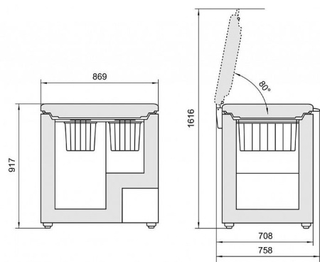 Морозильник LIEBHERR GT 2632 купить с доставкой по Москве и Московской области в интернет-магазине АваТехно