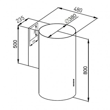 Вытяжка Maunfeld LEE SIDE (C) 39 INOX купить с доставкой по Москве и Московской области в интернет-магазине АваТехно