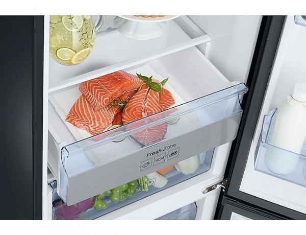 Холодильник Samsung RB37K63402C черный купить с доставкой по Москве и Московской области в интернет-магазине АваТехно