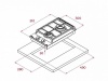 Газовая панель TEKA GZC 32300 XBN BLACK (112570018) купить с доставкой по Москве и Московской области в интернет-магазине АваТехно