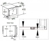 Винный шкаф DUNAVOX  built-in dx-24.56bbk(в) (петли слева) купить с доставкой по Москве и Московской области в интернет-магазине АваТехно