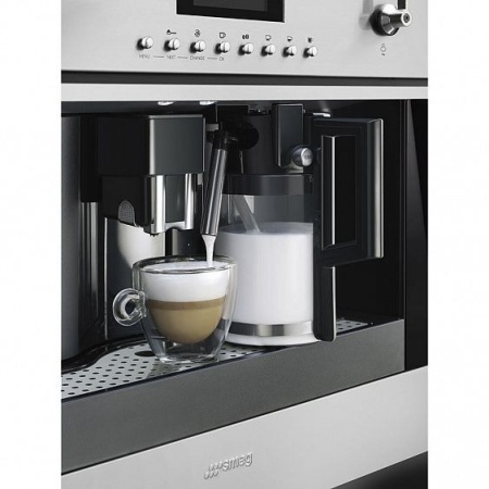 Встраиваемая кофемашина SMEG CMS6451X купить с доставкой по Москве и Московской области в интернет-магазине АваТехно