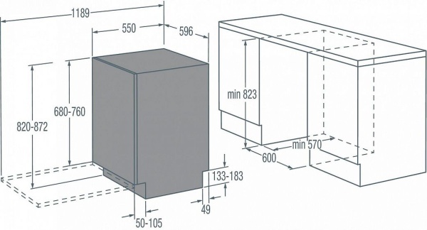 Посудомоечная машина Gorenje GDV 664 X купить с доставкой по Москве и Московской области в интернет-магазине АваТехно