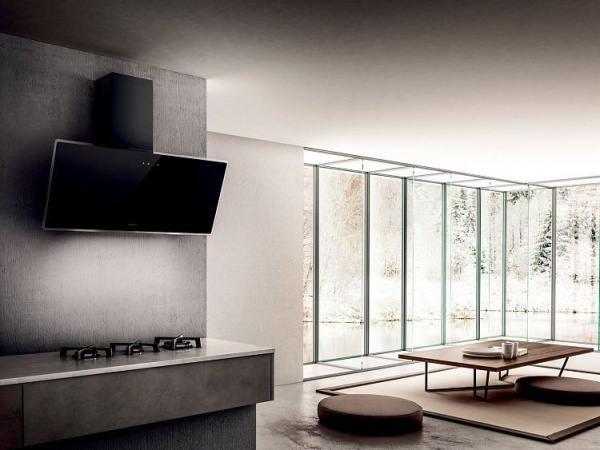 Каминная вытяжка Elica SHIRE BK/A/90 NO PLUG купить с доставкой по Москве и Московской области в интернет-магазине АваТехно