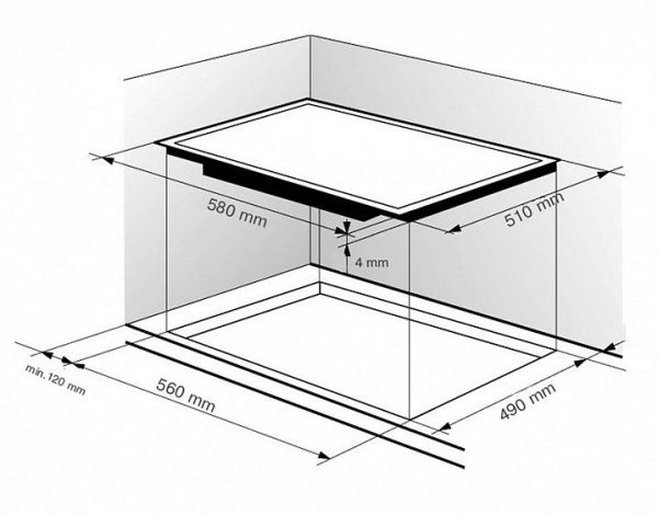 Поверхность ZIGMUND & SHTAIN cns 149.60 bx купить с доставкой по Москве и Московской области в интернет-магазине АваТехно