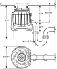 Измельчитель пищевых отходов InSinkErator Premium 550 EC купить с доставкой по Москве и Московской области в интернет-магазине АваТехно