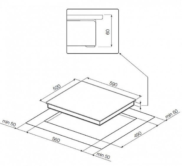 Встраиваемая индукционная варочная панель Graude IK 60.0 KEL купить с доставкой по Москве и Московской области в интернет-магазине АваТехно