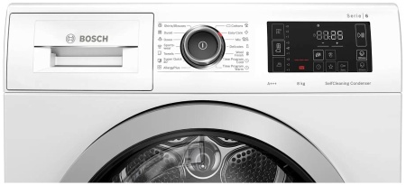 Сушильная машина BOSCH WTW876LBY купить с доставкой по Москве и Московской области в интернет-магазине АваТехно