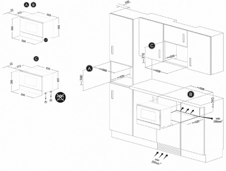 Микроволновая печь KUPPERSBERG rmw 393 b купить с доставкой по Москве и Московской области в интернет-магазине АваТехно