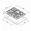 Поверхность TEKA EX/70.1 5G AI AL DR CI (40212304) купить с доставкой по Москве и Московской области в интернет-магазине АваТехно