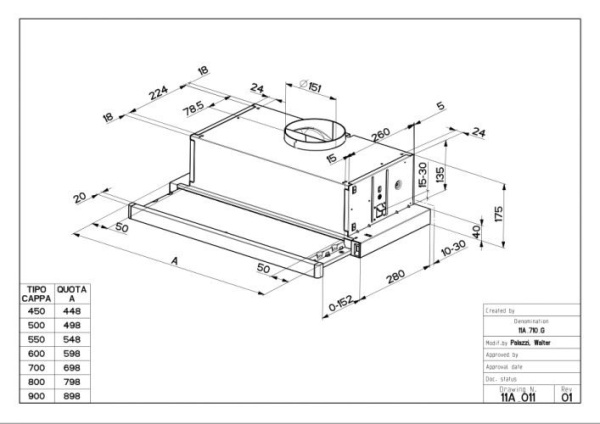 Вытяжка Faber FLEXA M6/40 BK A60 купить с доставкой по Москве и Московской области в интернет-магазине АваТехно
