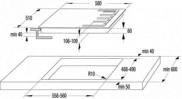 Варочная поверхность GORENJE G 8651 CLB купить с доставкой по Москве и Московской области в интернет-магазине АваТехно