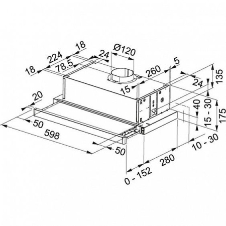 Вытяжка FRANKE FTC 632L GR/XS 315.0547.796 купить с доставкой по Москве и Московской области в интернет-магазине АваТехно