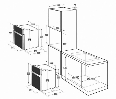 Духовой шкаф GORENJE bo 5334 dx купить с доставкой по Москве и Московской области в интернет-магазине АваТехно