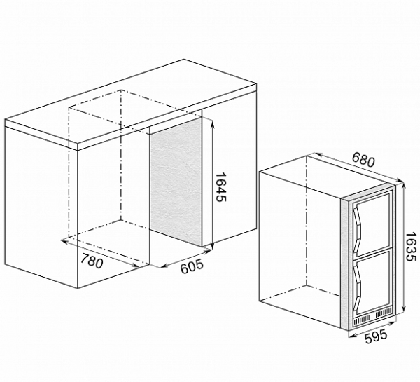 Винный шкаф WINE CRAFT SC-126BZ Grand Cru купить с доставкой по Москве и Московской области в интернет-магазине АваТехно