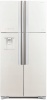 Холодильник HITACHI R-W 662 PU7X GPW белое стекло