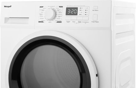 Комплект стиральной и сушильной машины Weissgauff WM 61210 DC Inverter Steam + WD 6148 D Heat Pump купить с доставкой по Москве и Московской области в интернет-магазине АваТехно