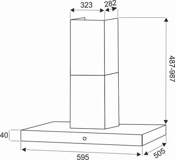 Вытяжка EXITEQ EX-1096 inox купить с доставкой по Москве и Московской области в интернет-магазине АваТехно