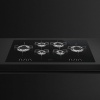 Газовая варочная панель Smeg PVL6106CN купить с доставкой по Москве и Московской области в интернет-магазине АваТехно