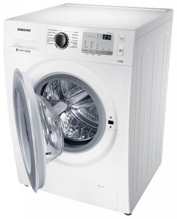 Стиральная машина с фронтальной загрузкой SAMSUNG WW60J4243NW купить с доставкой по Москве и Московской области в интернет-магазине АваТехно