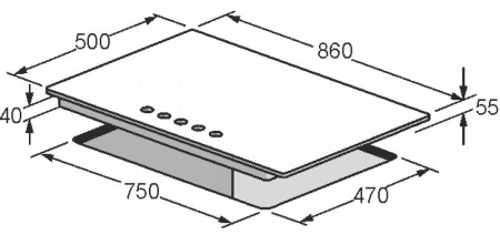 Варочная панель Kaiser KG 9325 ElfEm Turbo купить с доставкой по Москве и Московской области в интернет-магазине АваТехно