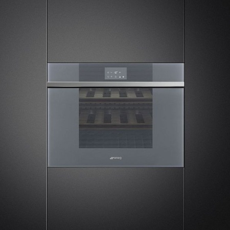 Встраиваемый винный шкаф SMEG CVI118LWS2 купить с доставкой по Москве и Московской области в интернет-магазине АваТехно