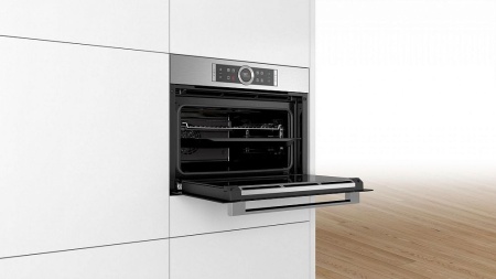 Встраиваемый электрический духовой шкаф Bosch CBG635BS3 купить с доставкой по Москве и Московской области в интернет-магазине АваТехно