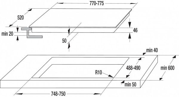 Индукционная стеклокерамич. панель Gorenje GIS 78 XC купить с доставкой по Москве и Московской области в интернет-магазине АваТехно