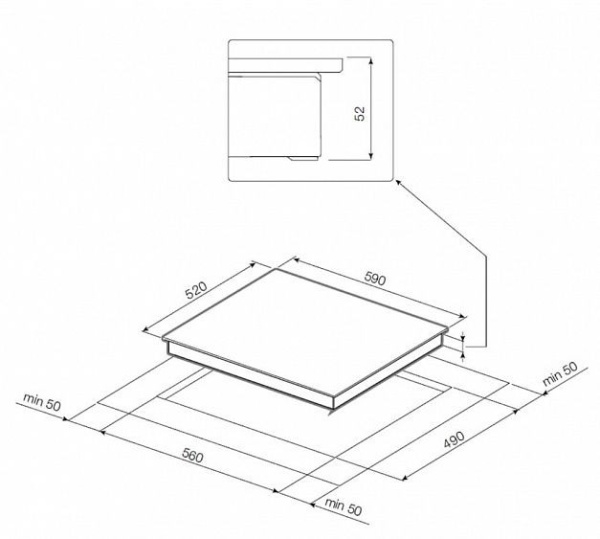 Встраиваемая электрическая варочная панель Graude EK 60.2 купить с доставкой по Москве и Московской области в интернет-магазине АваТехно