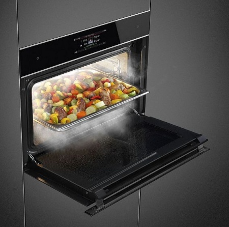 Духовой шкаф SMEG SF4606WVCPNX купить с доставкой по Москве и Московской области в интернет-магазине АваТехно