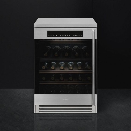 Винный шкаф SMEG CVF338XS купить с доставкой по Москве и Московской области в интернет-магазине АваТехно