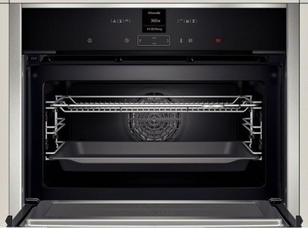 Компактный духовой шкаф Neff C17MR02N0 купить с доставкой по Москве и Московской области в интернет-магазине АваТехно