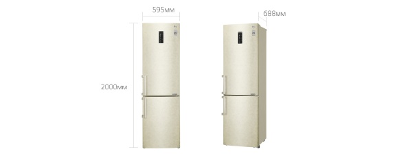 Холодильник LG GA-M599 ZEQZ купить с доставкой по Москве и Московской области в интернет-магазине АваТехно