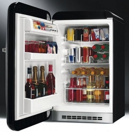 Минибар SMEG FAB5LBL5 купить с доставкой по Москве и Московской области в интернет-магазине АваТехно