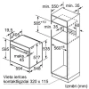Духовой шкаф BOSCH HBG7721B1 купить с доставкой по Москве и Московской области в интернет-магазине АваТехно