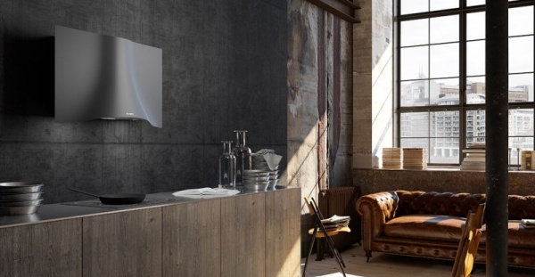 Вытяжка FABER 110.0324.954  veil bk a90 купить с доставкой по Москве и Московской области в интернет-магазине АваТехно