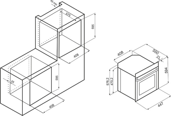 Электрический духовой шкаф EXITEQ EXO-102 купить с доставкой по Москве и Московской области в интернет-магазине АваТехно