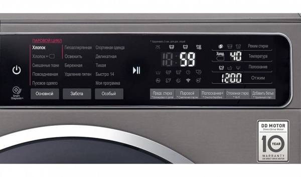 Стиральная машина LG F-2H9HS2S купить с доставкой по Москве и Московской области в интернет-магазине АваТехно