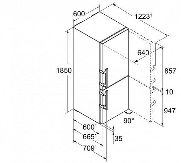 Холодильник LIEBHERR SBNes 4285 купить с доставкой по Москве и Московской области в интернет-магазине АваТехно