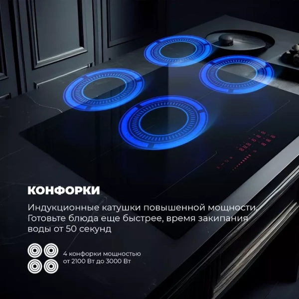Варочная поверхность DeLonghi SLI 604 RUS купить с доставкой по Москве и Московской области в интернет-магазине АваТехно
