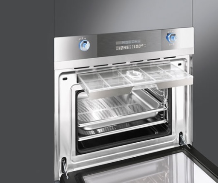 Пароварка встраиваемая SMEG sc45v2 купить с доставкой по Москве и Московской области в интернет-магазине АваТехно