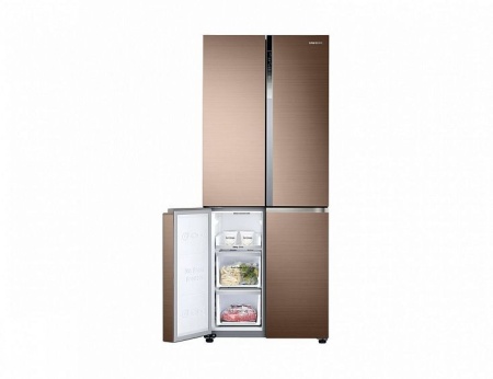 Холодильник Samsung RF50K5960DP бронзовый купить с доставкой по Москве и Московской области в интернет-магазине АваТехно