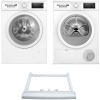 Комплект стиральная и сушильная машина Bosch WAN24200ME + WTH85077PL