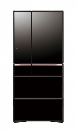 Холодильник  HITACHI R-G 690 GU XK (Crystal Black)